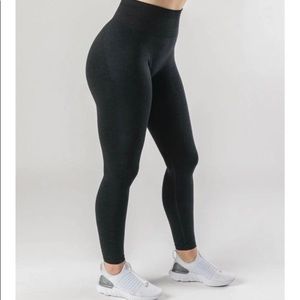 Alphalete Amplify Legging - Black Marl XS